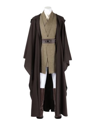 Star Wars Jedi Master Mace Windu Cosplay Costume