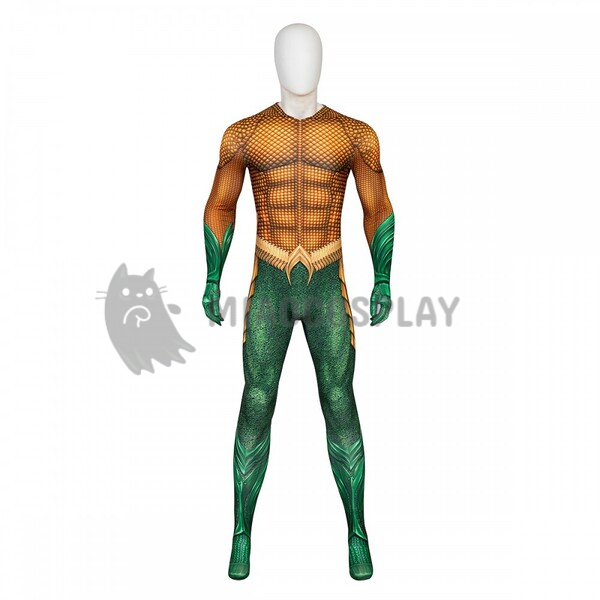 Aquaman and the Lost Kingdom Aquaman Cosplay Costume Jumpsuits