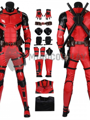 Deadpool & Wolverine Samurai Deadpool Cosplay Costume