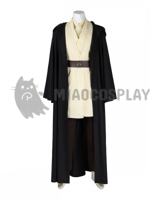 Qui-Gon Jinn Costume Star Wars The Phantom Menace Cosplay Suits