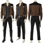 Solo: A Star Wars Story Han Solo Cosplay Costume Suit