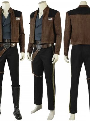 Solo: A Star Wars Story Han Solo Cosplay Costume Suit