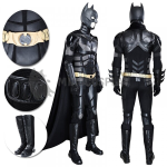 The Dark Knight Rises Batman Cosplay Costume Faux Leather Batman Suit