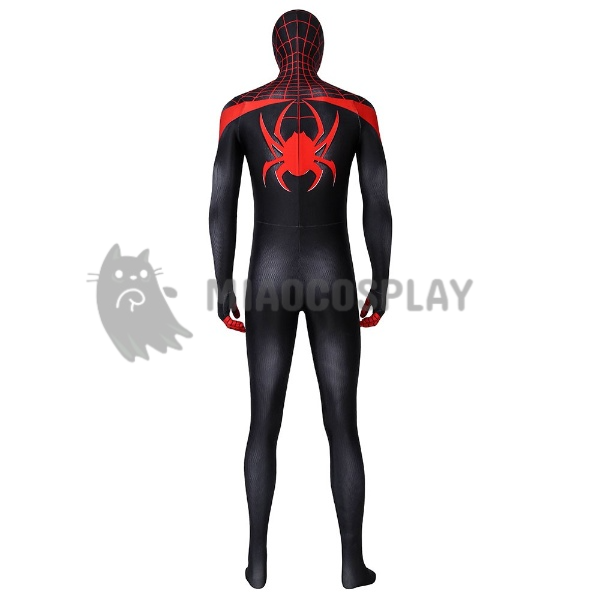 Ultimate Spider-Man Miles Morales Costume Spider-Man Halloween Cosplay Suit Adult