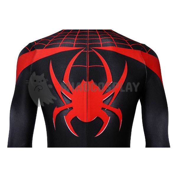 Ultimate Spider-Man Miles Morales Costume Spider-Man Halloween Cosplay Suit Adult