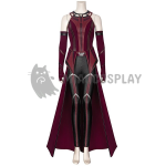 Wanda Maximoff Costumes WandaVision Halloween Cosplay Carnival Suit